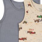 Basic 2 Pack Tank Top Gots - Tradewinds - Konges Slojd