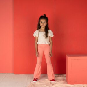 Basic Flared - coral - Nixnut Basic Flared - coral - Nixnut
