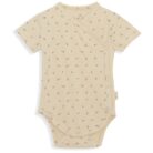 Basic Newborn Body Short Sleeves - Petales - Konges Slojd