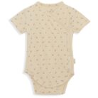 Basic Newborn Body Short Sleeves - Petales - Konges Slojd