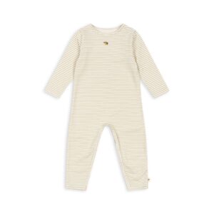 Basic Onesie Gots - Tea Stripe - Konges Slojd