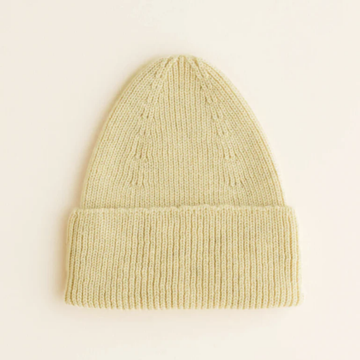 Beanie Fonzie Adult - Light Yellow - HVID