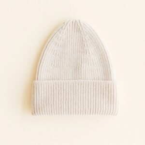 Beanie Fonzie Kids - Cream - HVID