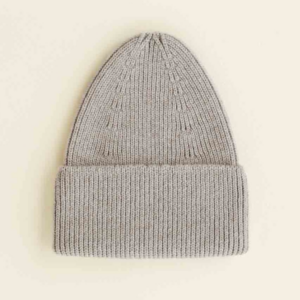 Beanie Fonzie Kids - Pebble - HVID