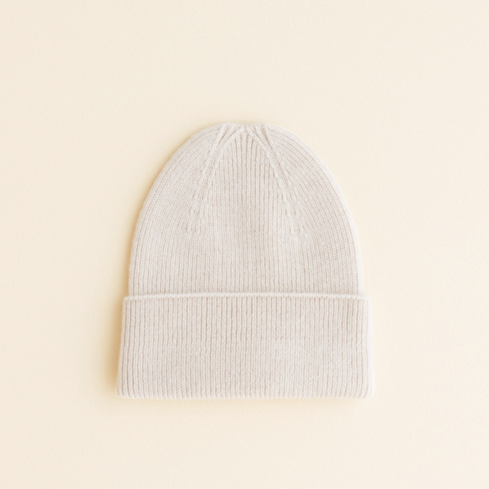 Beanie Newborn - Cream - HVID