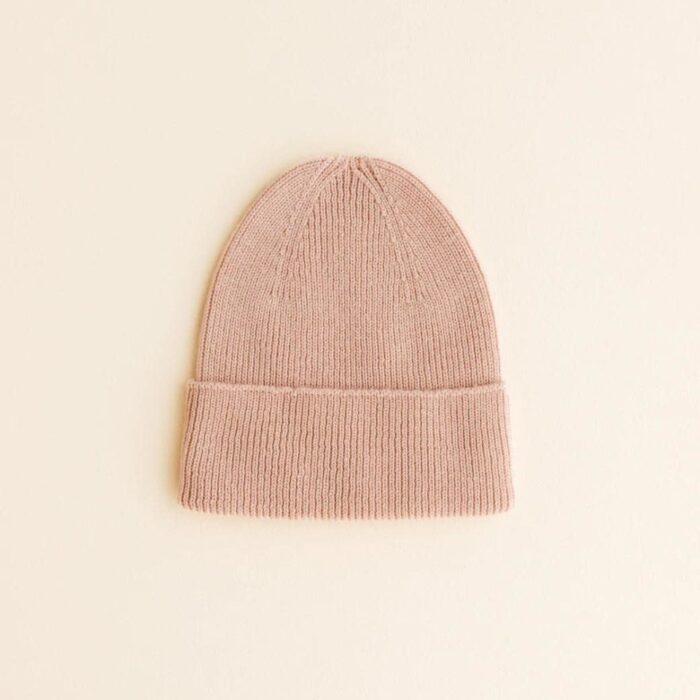 Beanie Newborn - Rose - HVID