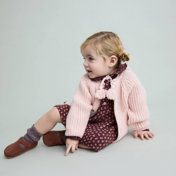 Bebe Cottage Dress - Pomegranate - Buho Bebe Cottage Dress - Pomegranate - Buho