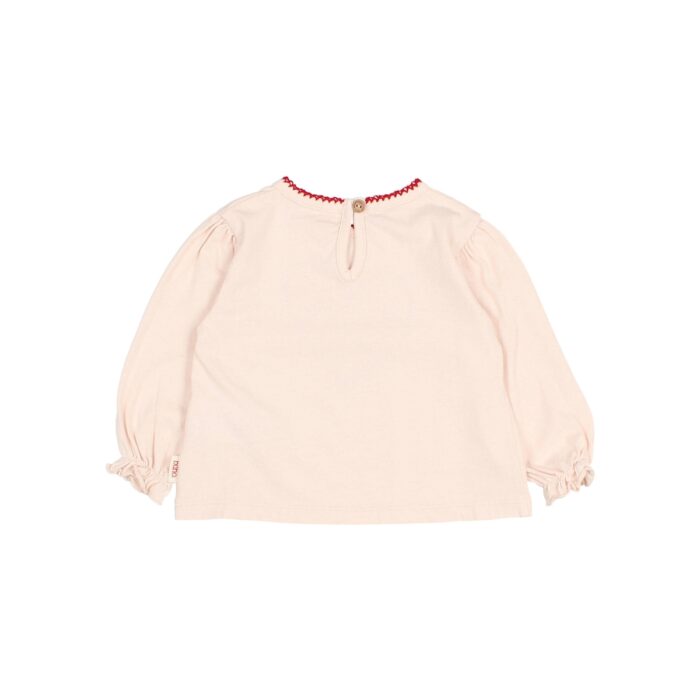 Bebe Cuore T-Shirt - Cream Pink - Buho Bebe Cuore T-Shirt - Cream Pink - Buho