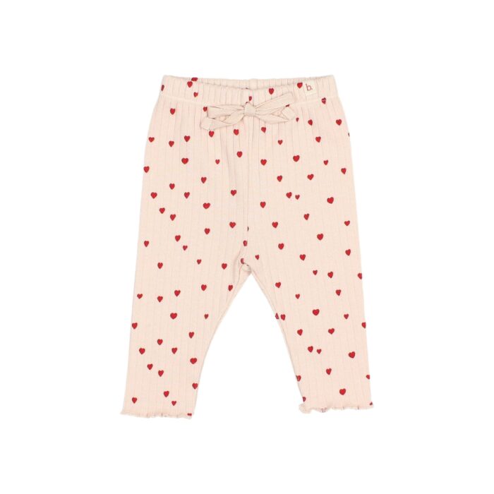 Bebe Mini Cuore Legging - Cream Pink - Buho Bebe Mini Cuore Legging - Cream Pink - Buho