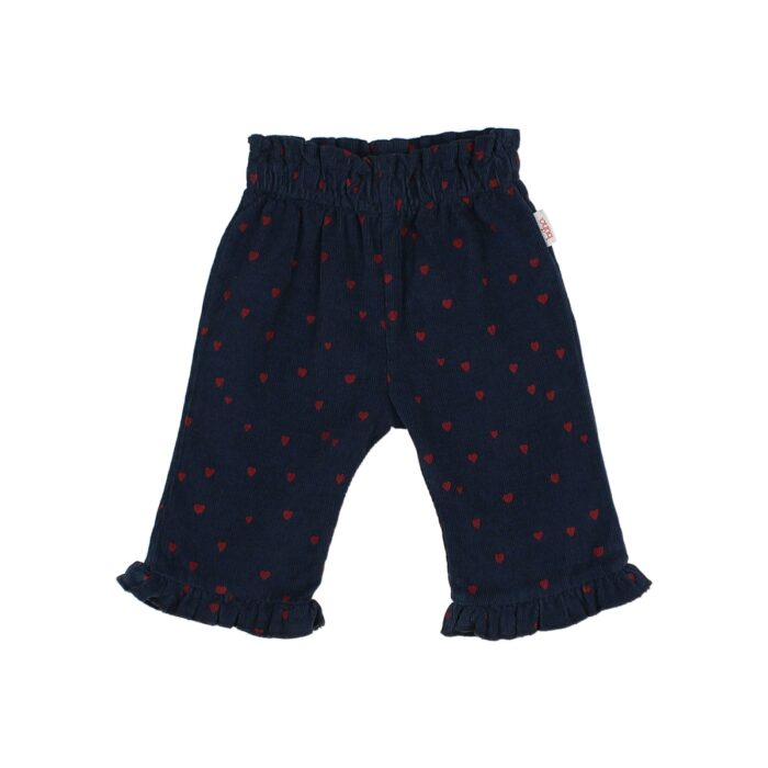 Bebe Mini Cuore Pants - Navy - Buho Bebe Mini Cuore Pants - Navy - Buho