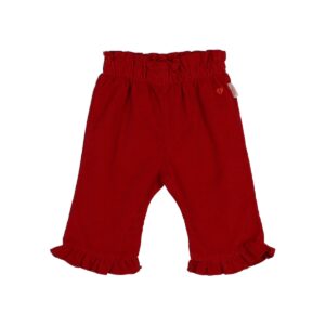 Bebe Soft Velour Pants - Cherry - Buho