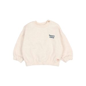 Bebe Tennis Sweatshirt - Ecru Melange - Buho