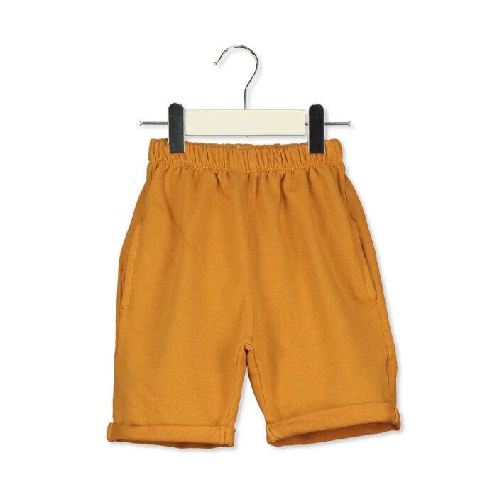 Bermuda With Pockets - Solid - Sunshine - Lotiekids Bermuda With Pockets - Solid - Sunshine - Lotiekids