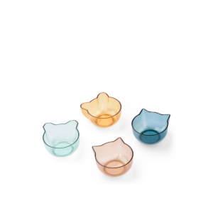 Berno Tritan Bowl 275 ml 4-Pack - Indigo multi mix - Liewood
