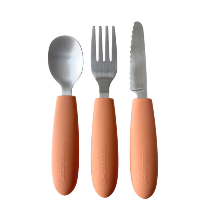 Bestekset - Peach - Kiddikutter