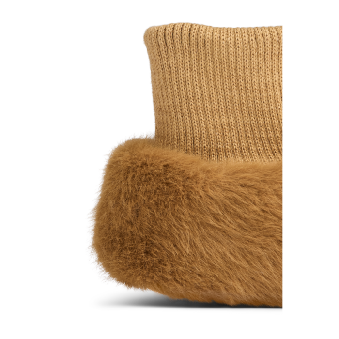 Beth Bear Plush Slipper - Golden caramel - Liewood