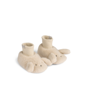 Beth Rabbit Plush Slippers - Mist - Liewood