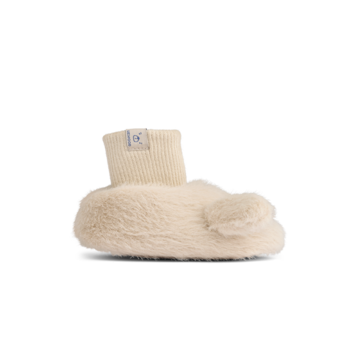 Beth Rabbit Plush Slippers - Mist - Liewood