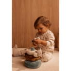 Beth Rabbit Plush Slippers - Mist - Liewood