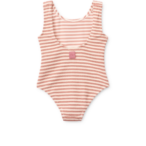 Bianco Stripe Swimsuit - Coral blush / Creme de la creme - Liewood Bianco Stripe Swimsuit - Coral blush / Creme de la creme - Liewood