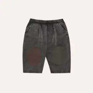 Bicolor Patches Baby Trousers - Grey - The Campamento