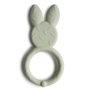 Bijtring Bunny - Sage - Mushie Bijtring Bunny - Sage - Mushie