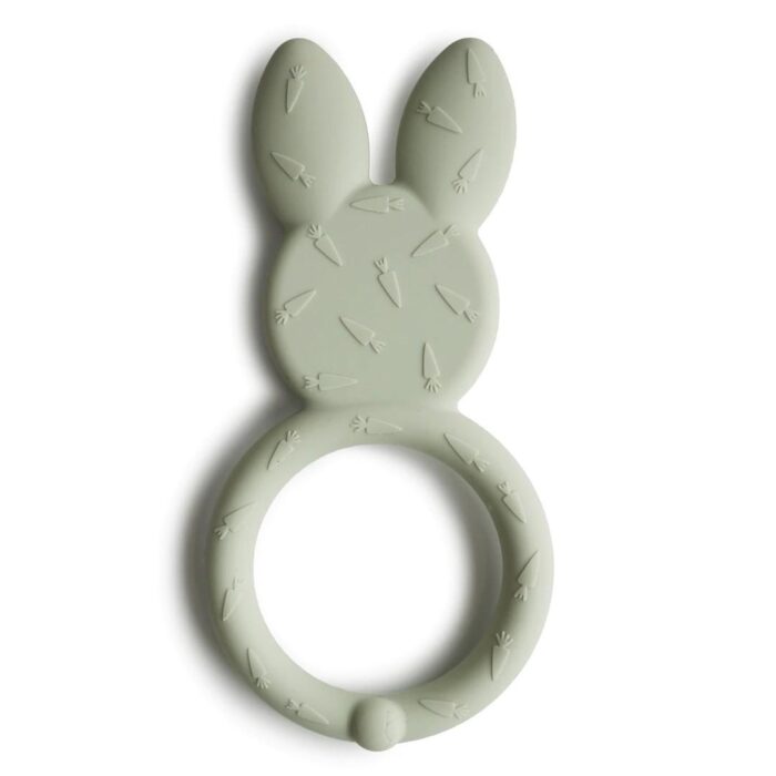 Bijtring Bunny - Sage - Mushie