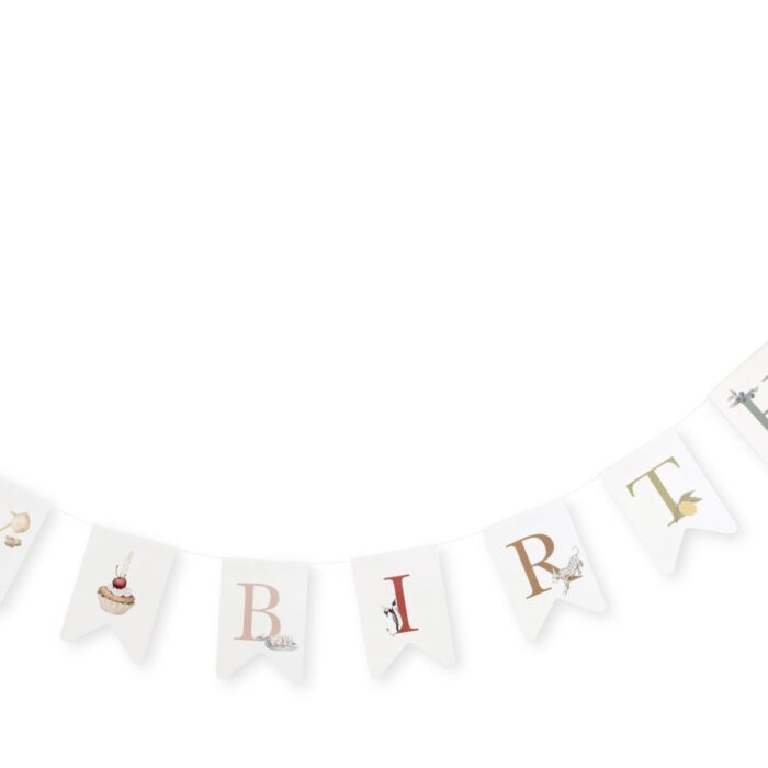 Birthday Garland - Multi - Konges Slojd