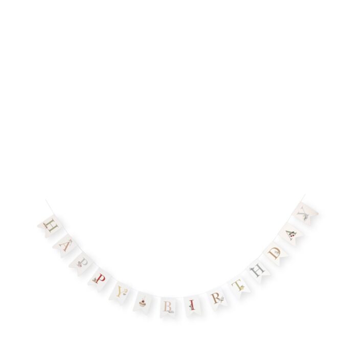 Birthday Garland - Multi - Konges Slojd