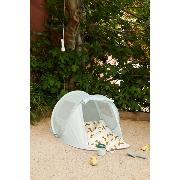 Bjork Tent - Stripe Blue/Creme - Liewood