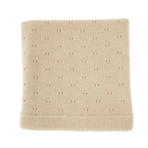Blanket Bibi - Oat - HVID