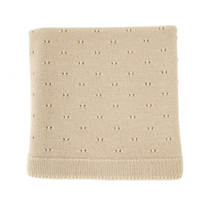 Blanket Bibi - Oat - HVID