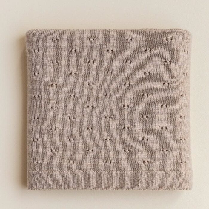 Blanket Bibi - Sand - HVID
