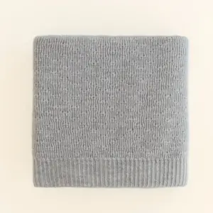 Blanket Dora - Grey Melange - HVID