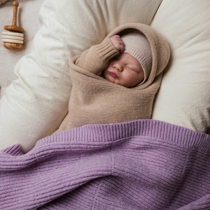 Blanket Gaston - Lavender - HVID