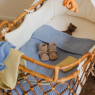 Blanket Kiki - Frost Blue - HVID