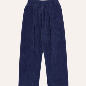 Blue Corduroy Trousers - Blue - The Campamento