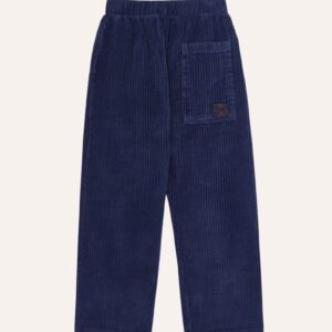 Blue Corduroy Trousers - Blue - The Campamento Blue Corduroy Trousers - Blue - The Campamento