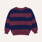 Blue Stripes Sweatshirt - Blue - The Campamento