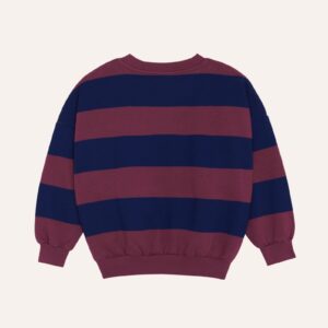 Blue Stripes Sweatshirt - Blue - The Campamento Blue Stripes Sweatshirt - Blue - The Campamento
