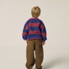 Blue Stripes Sweatshirt - Blue - The Campamento