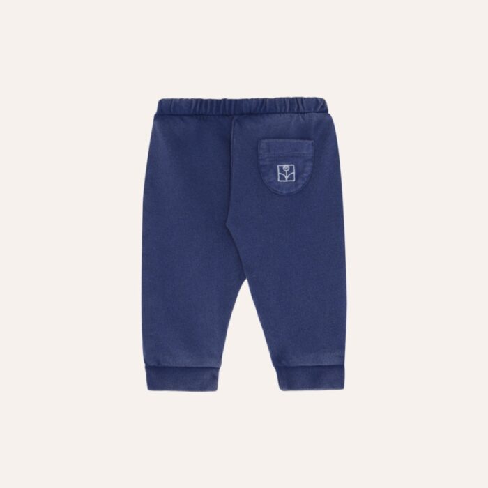 Blue Washed Jogging Trousers − The Campamento Blue Washed Jogging Trousers − The Campamento