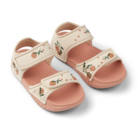 Blumer Sandals - Peach/Sea Shell - Liewood