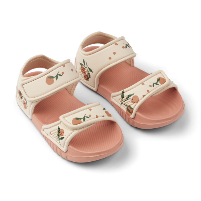 Blumer Sandals - Peach/Sea Shell - Liewood