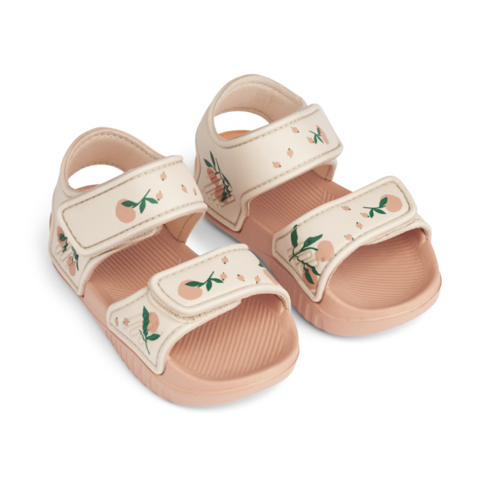 Blumer Sandals - Peach/Sea Shell - Liewood