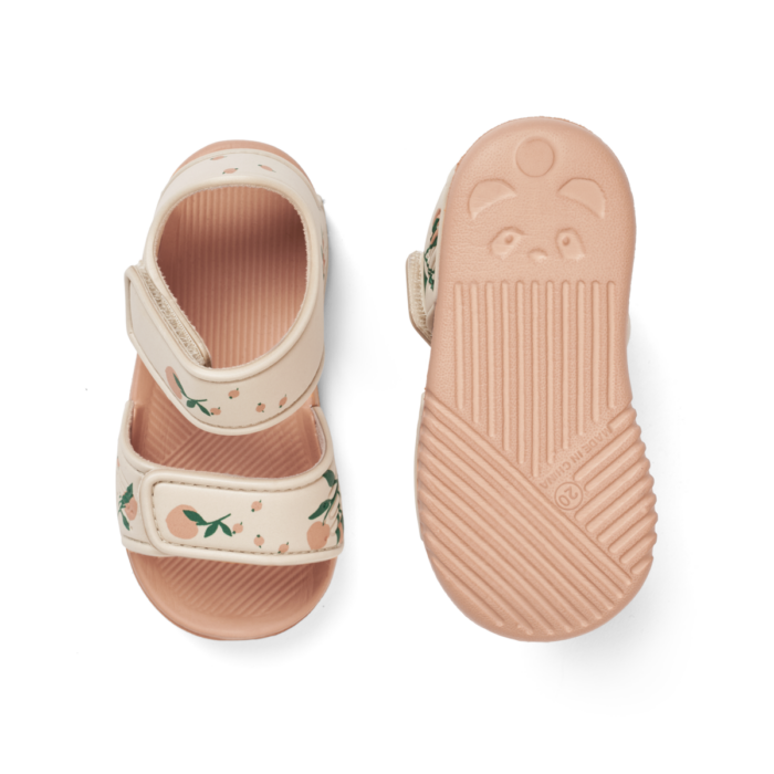 Blumer Sandals - Peach/Sea Shell - Liewood