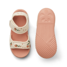 Blumer Sandals - Peach/Sea Shell - Liewood