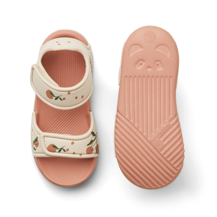 Blumer Sandals - Peach/Sea Shell - Liewood