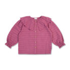 Bobbi Blouse − Red Violet - Petit Blush
