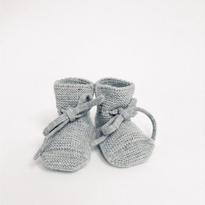 Booties - Grey Melange - HVID Booties - Grey Melange - HVID